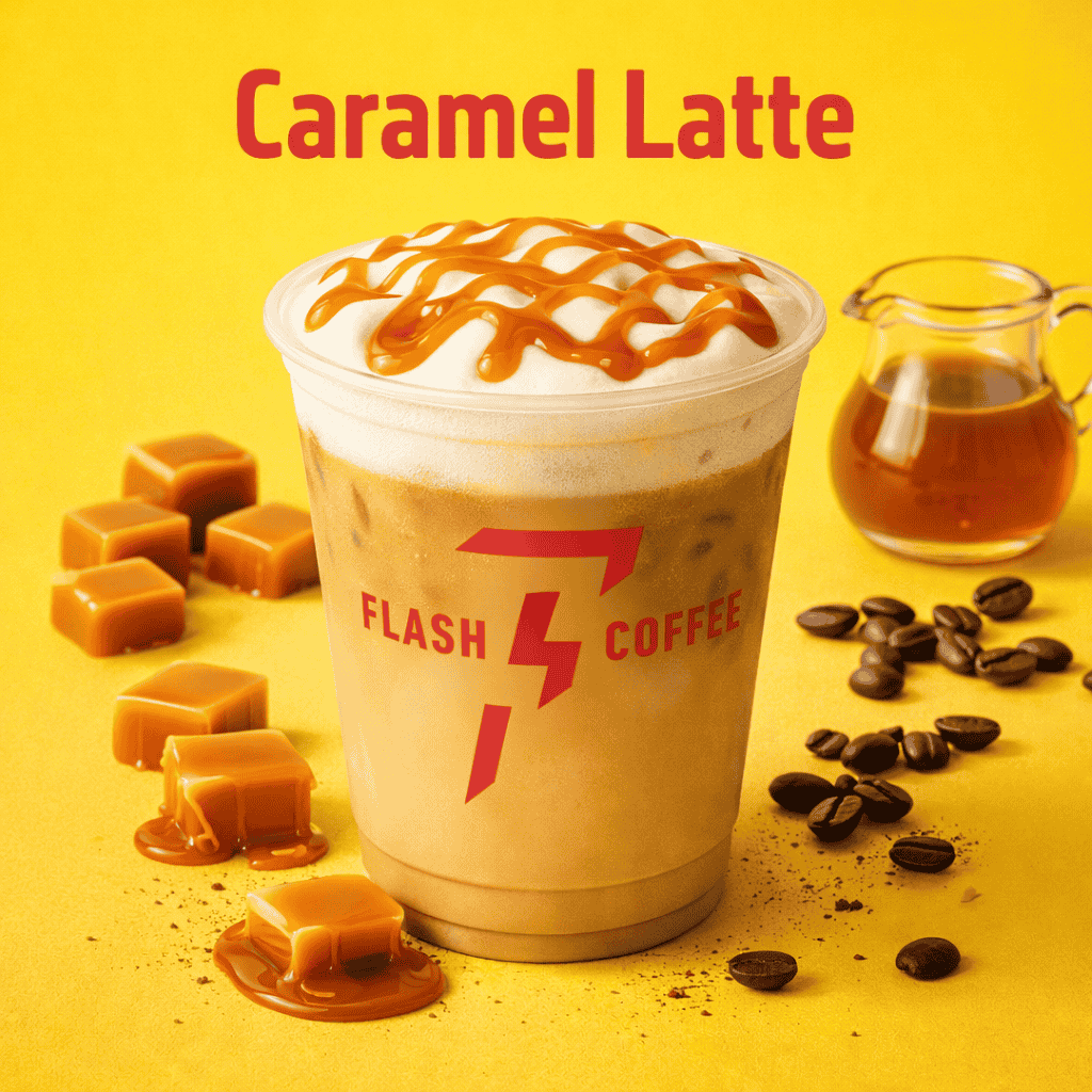 Caramel Latte Flash Coffee